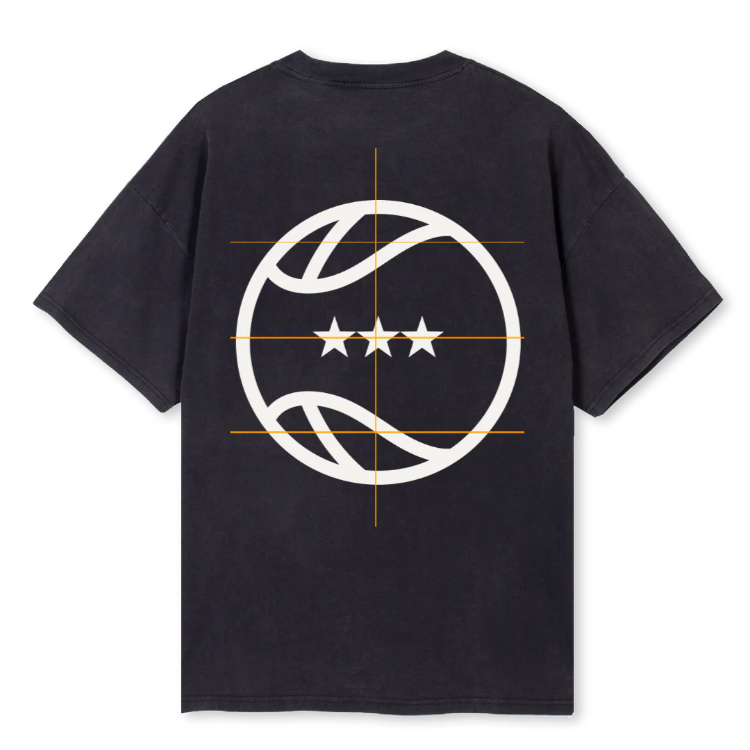 SPIRITVB Vintage Black Oversized Tee. - Image 2