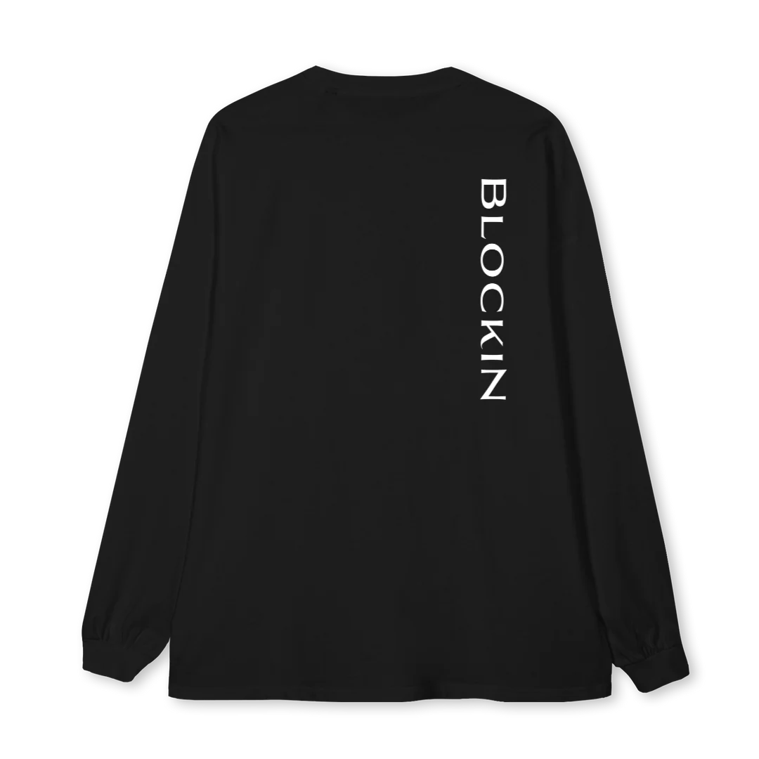 SS SHIRTBLACK Black Oversized LS Tee. - Image 2