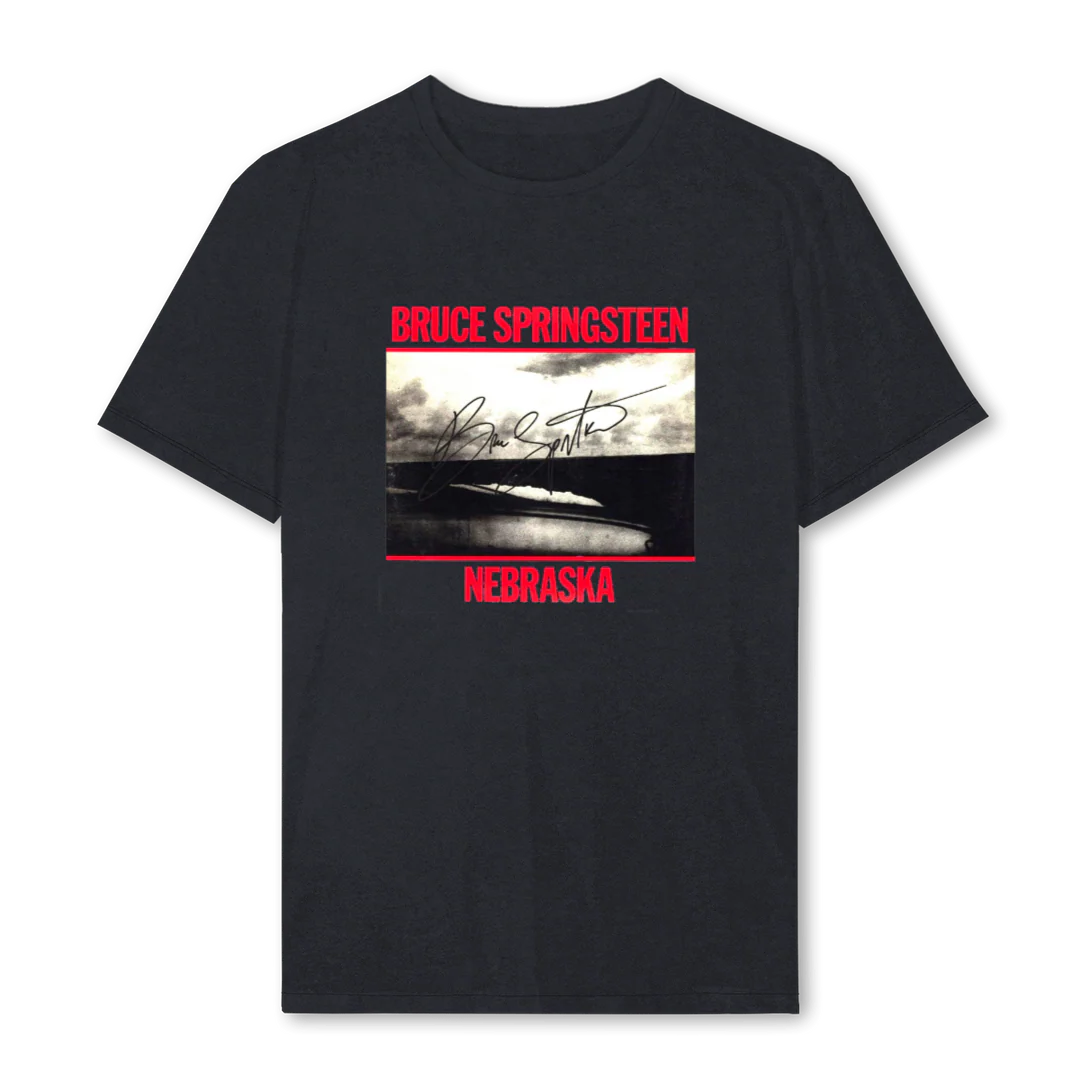 SPRINGSTEENBLK Vintage Black Regular Tee.