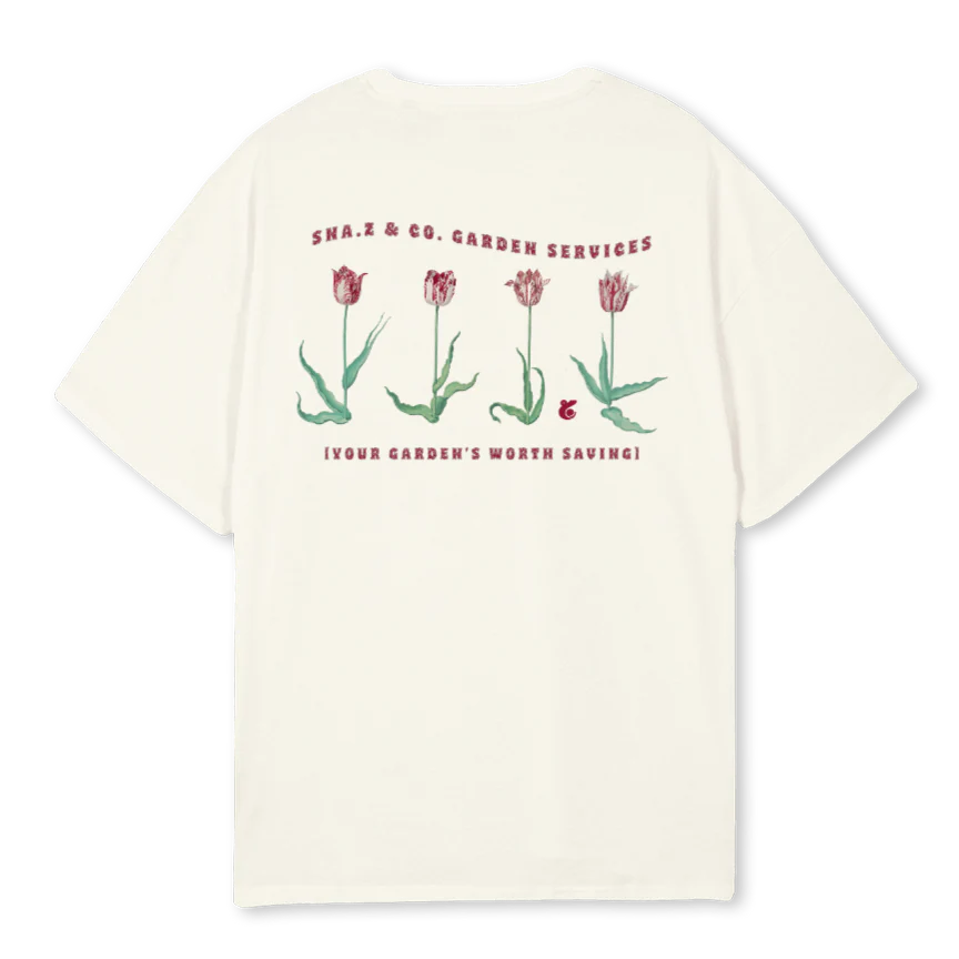 SREWOLF Cream Oversized Tee. - Image 2