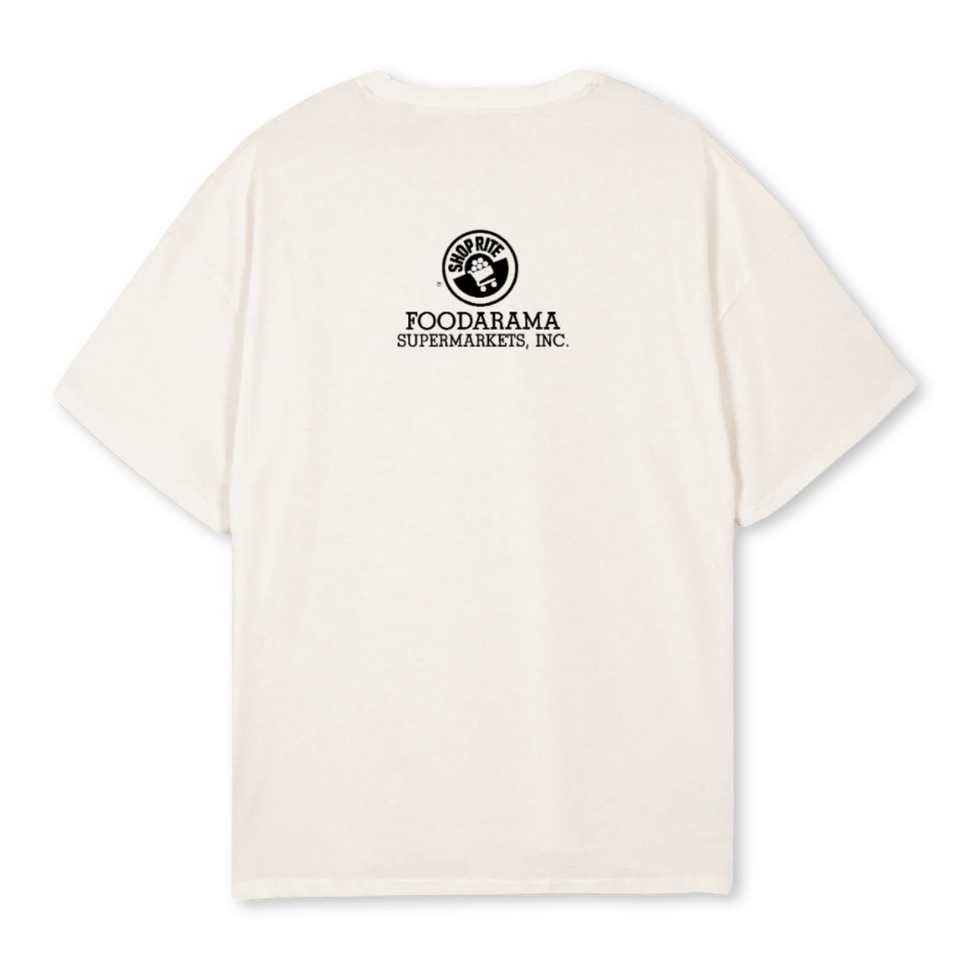 SRVTEE Vintage White Oversized Tee. - Image 2