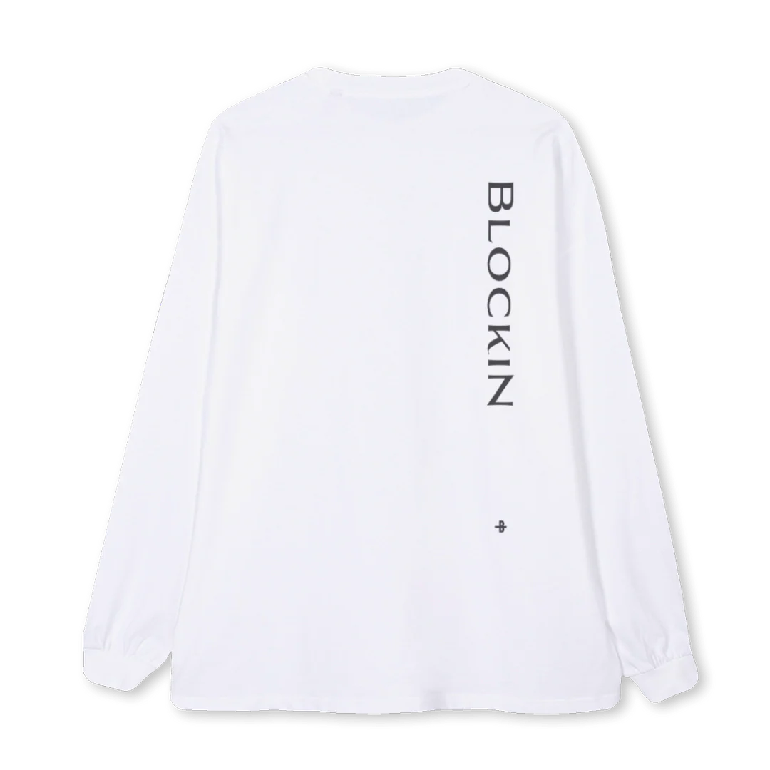 SS SHIRTWHITE White Oversized LS Tee. - Image 2