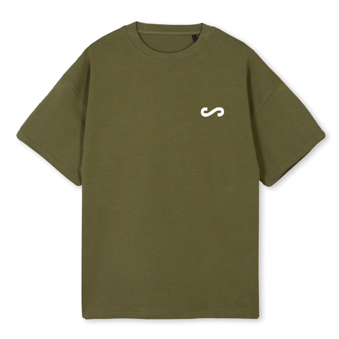 SSLSS Kaki Oversized Tee.
