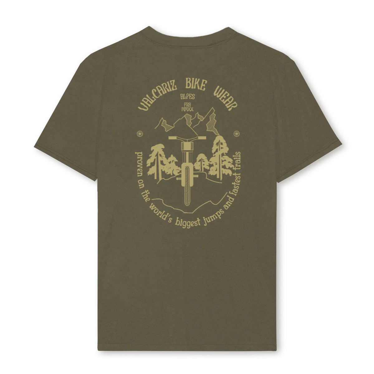 SSOLIVEGREENLOGO Vintage Olive Regular Tee. - Image 2