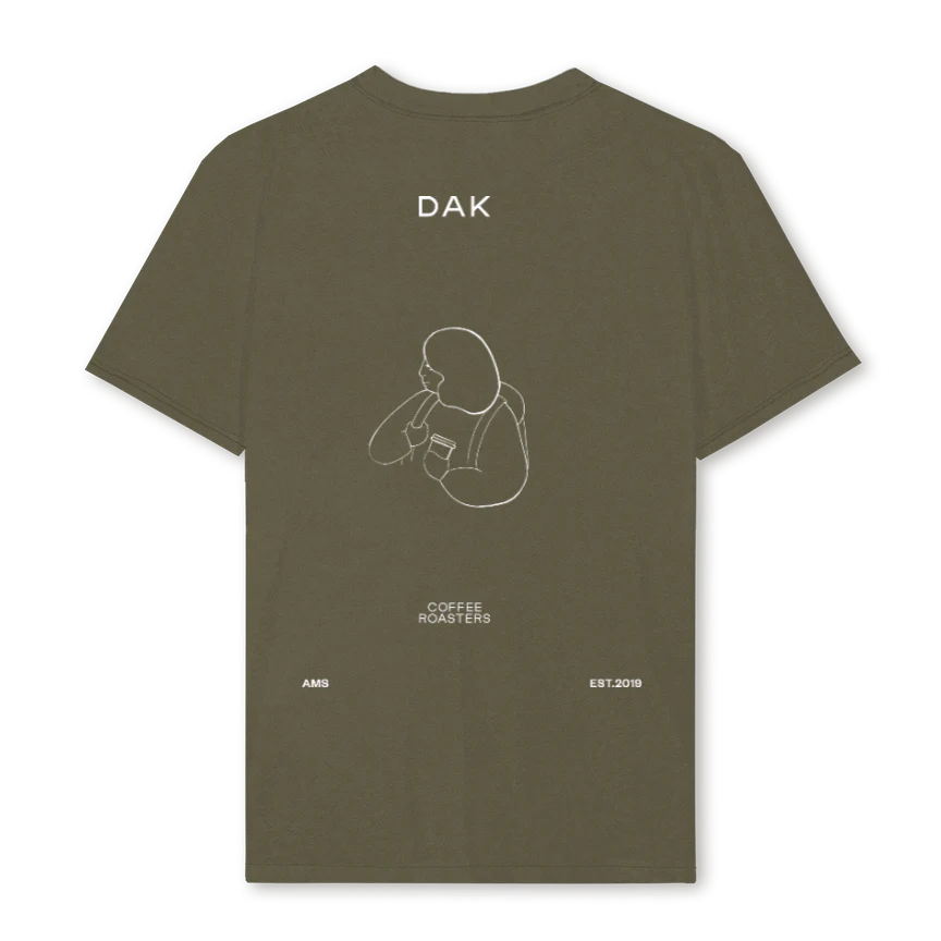 DAKTRAVEL_R Vintage Olive Regular Tee - Image 2