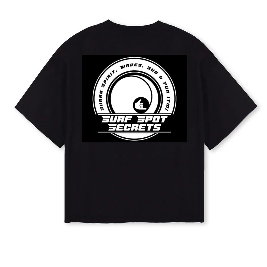 SSSFBTSHIRT Black Oversized Boxy Tee. - Image 2
