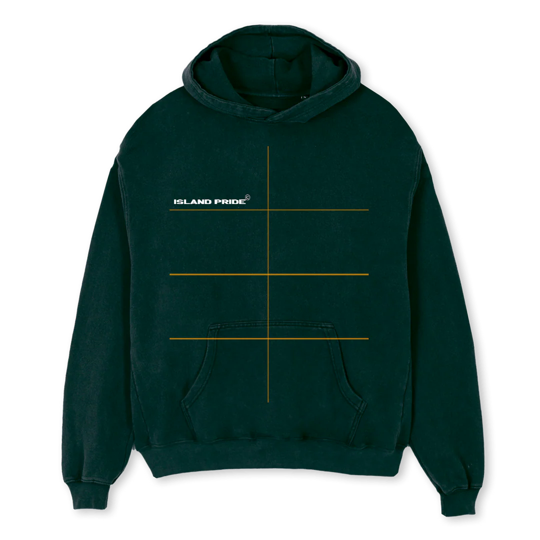 SSTWO Wild Green Oversized Hoodie.