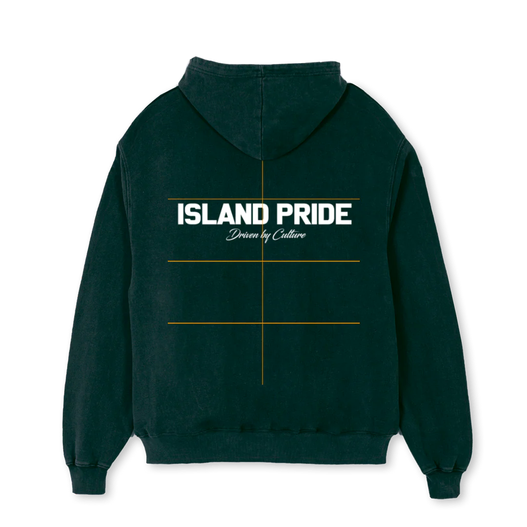SSTWO Wild Green Oversized Hoodie. - Image 2