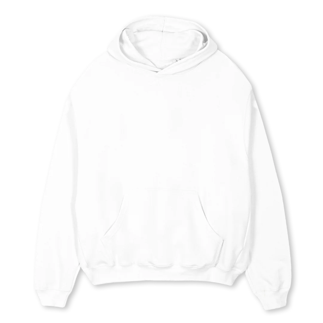 SSUNWA White Oversized Hoodie. - Image 2
