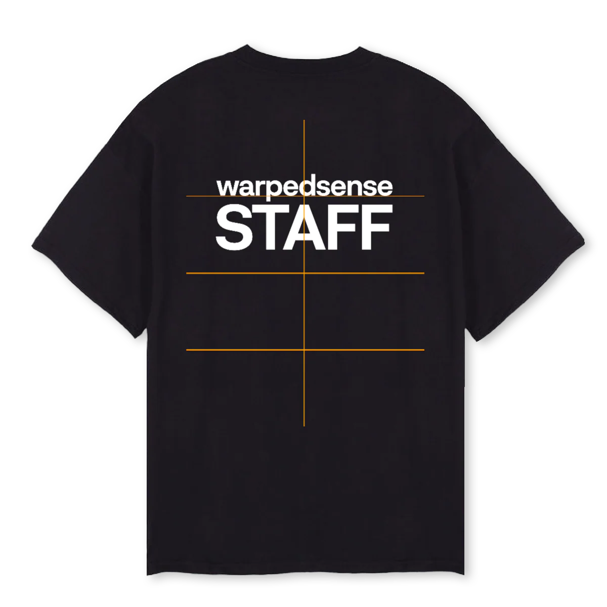 STAFF Black Oversized Tee. - Image 2