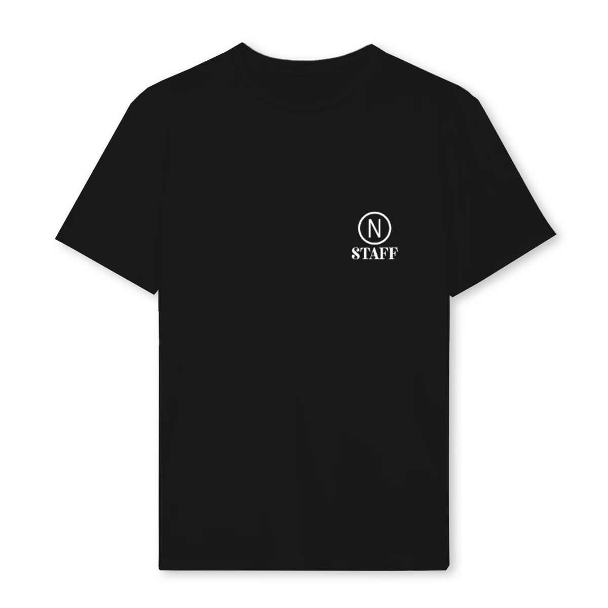 STAFF_2 Black Regular Tee.