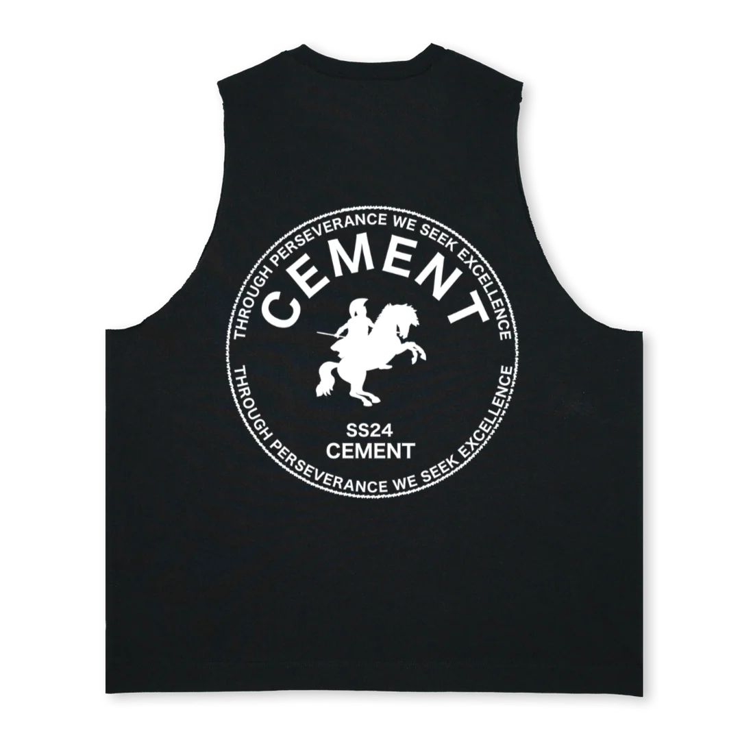STAMP Deep Black Oversized Vest. - Image 2