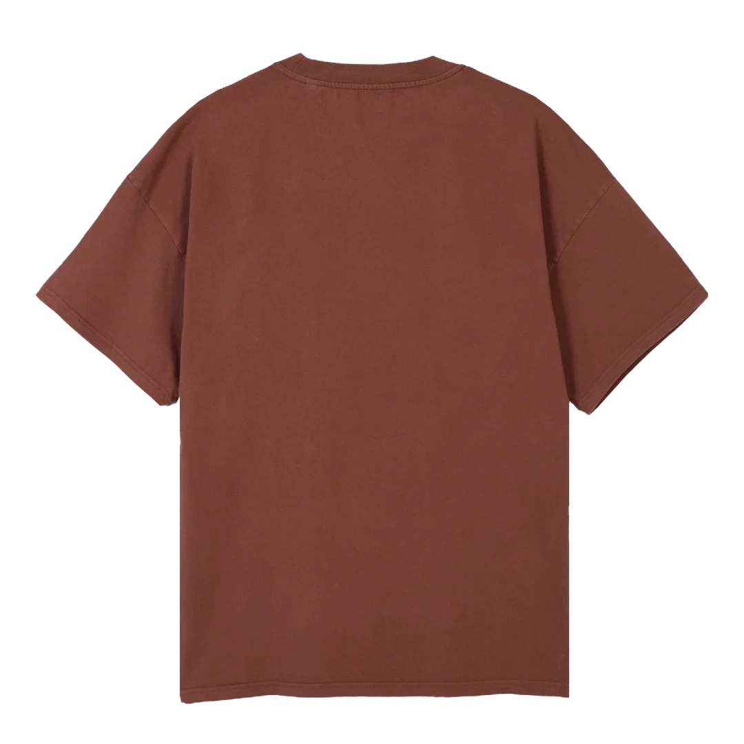 STAMPANDSLOG Vintage Brown Oversized Tee. - Image 2