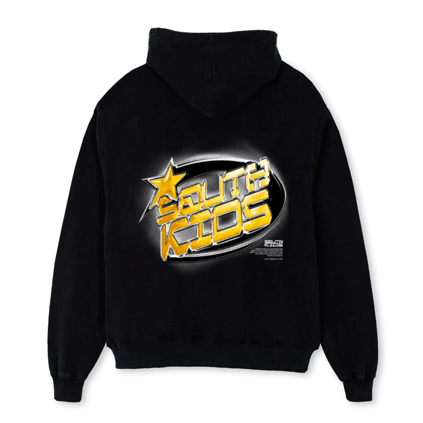 STARHOODIEV Black Oversized Hoodie. - Image 2