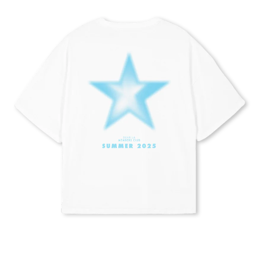 STARSUMMER White Oversized Boxy Tee. - Image 2