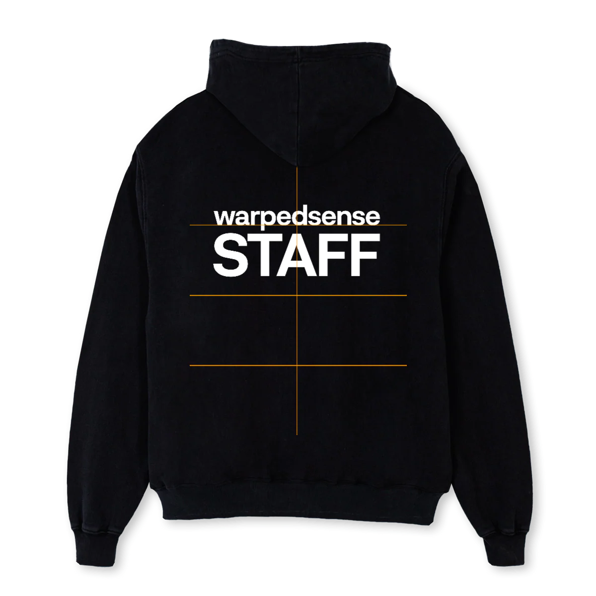 STEIF Black Oversized Hoodie. - Image 2