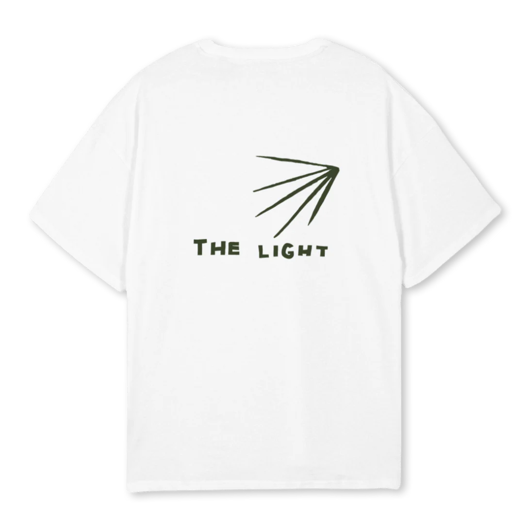 STEPINTOSMALLER White Oversized Tee. - Image 2