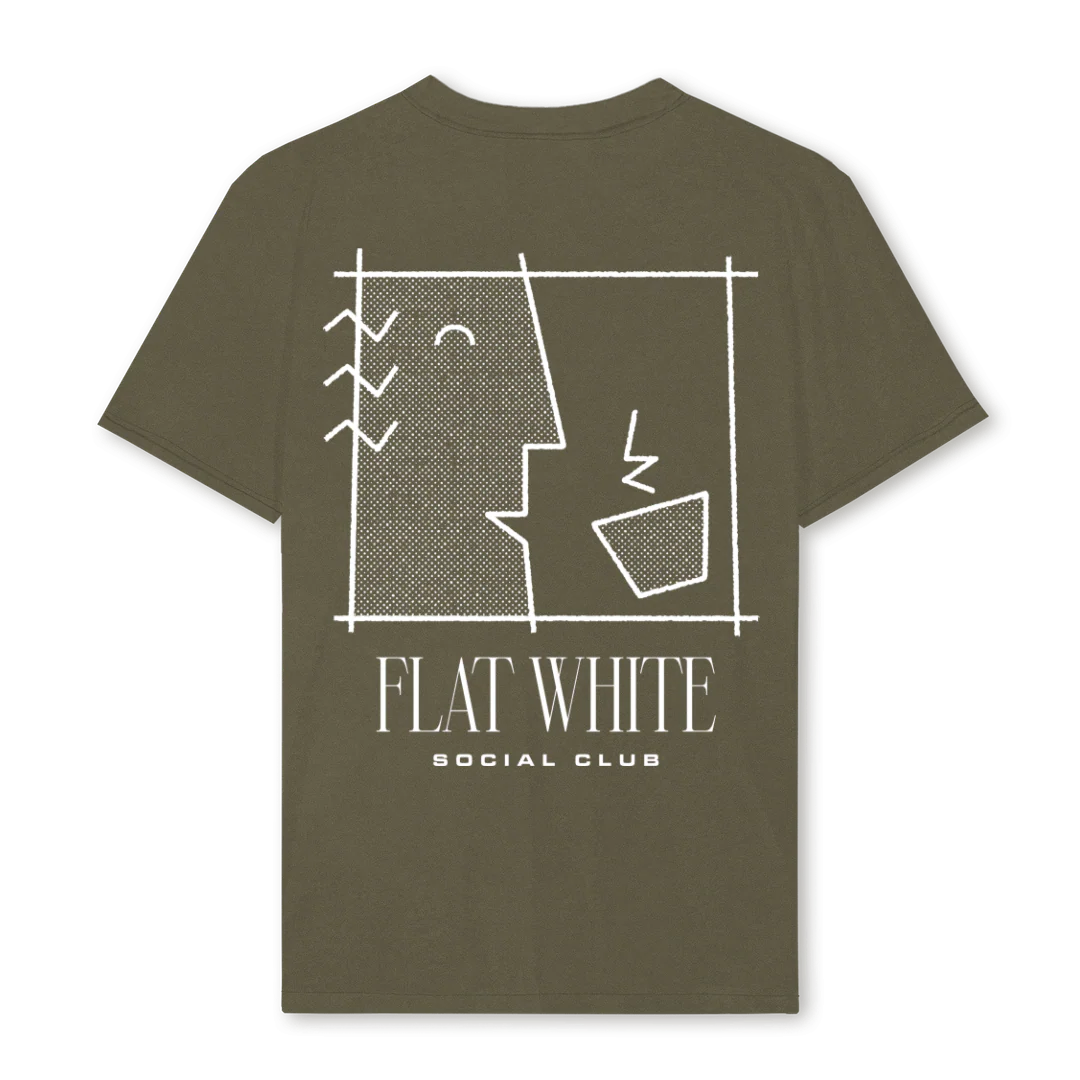 PANYPEPINILLOS_VO Vintage Olive Regular Tee. - Image 2
