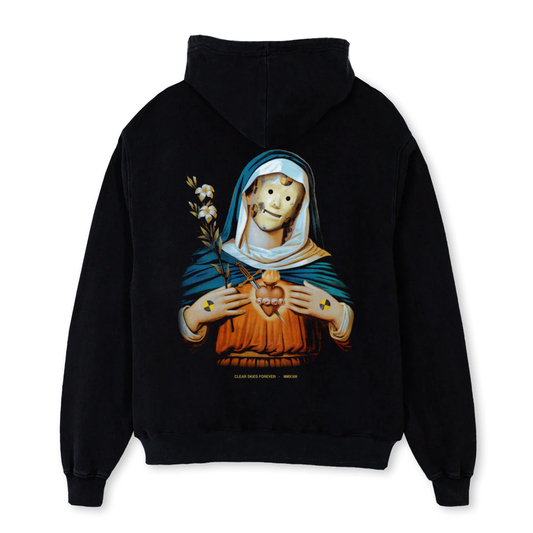 STILLHEREHOODIE Black Oversized Hoodie. - Image 2