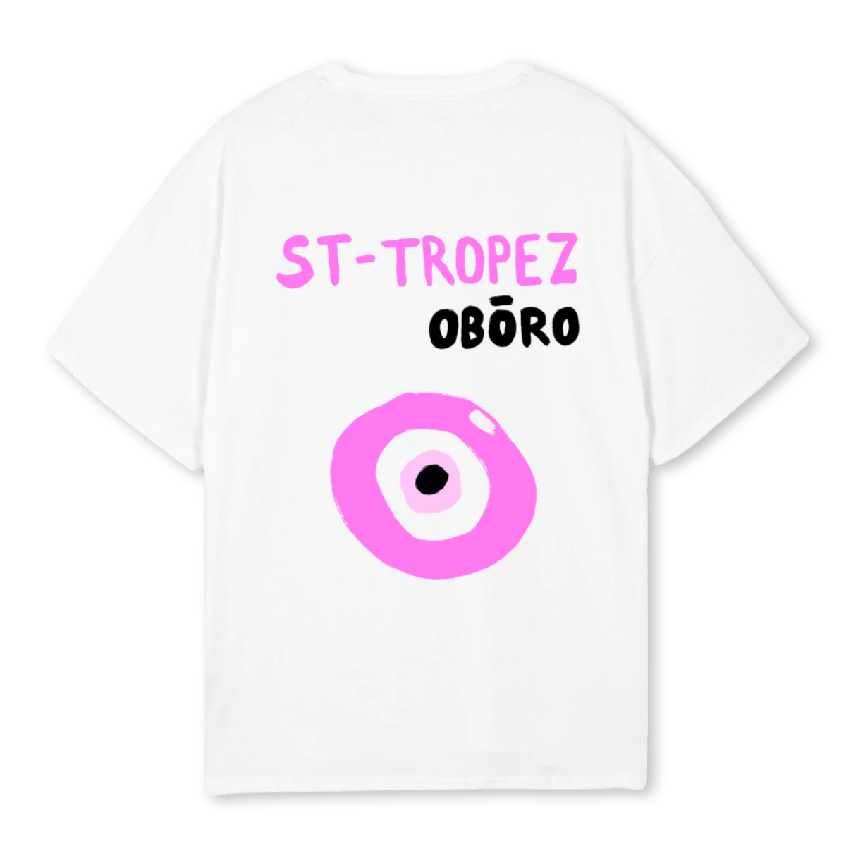 STRROP FEMMES White Oversized Tee. - Image 2