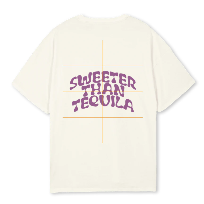 STT T Cream Oversized Tee. - Image 2