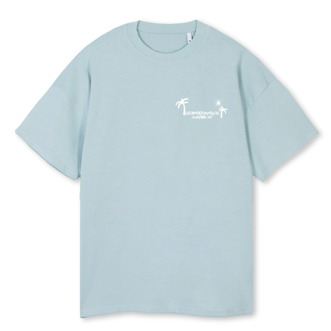 SUMMERLM Cold Blue Oversized Tee.