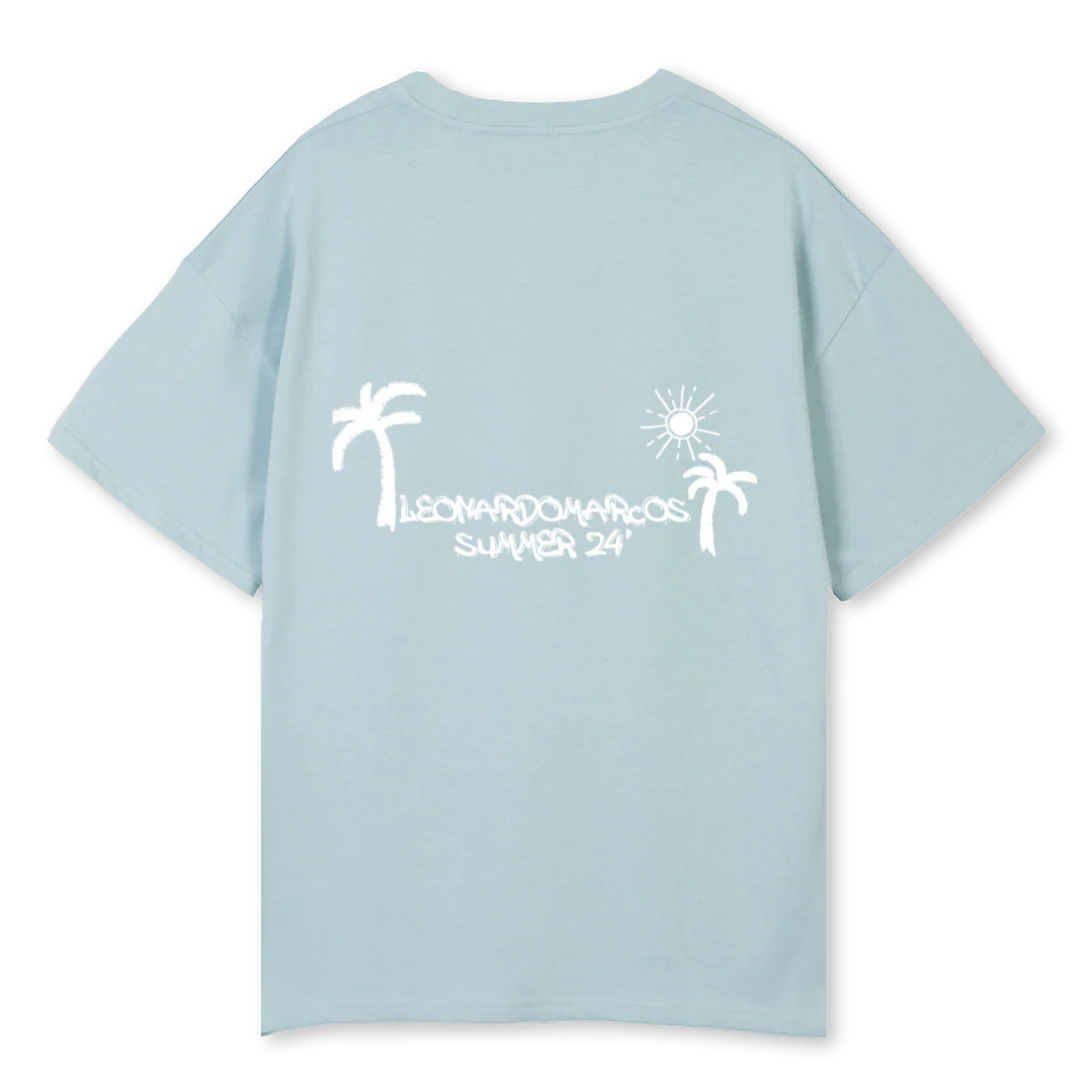 SUMMERLM Cold Blue Oversized Tee. - Image 2