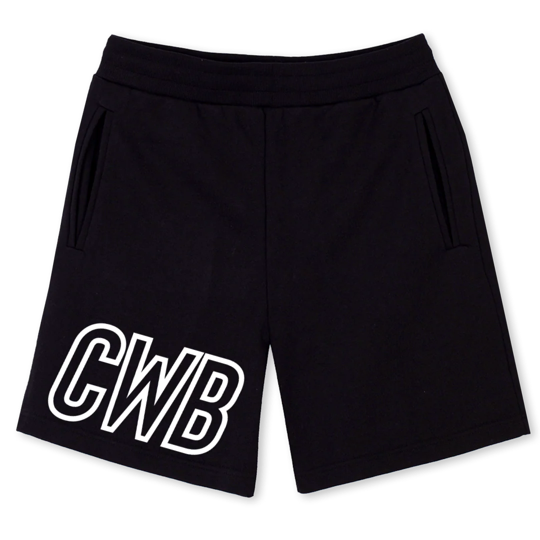 SUMMERSHORTSBLACK Black Sweatshorts.