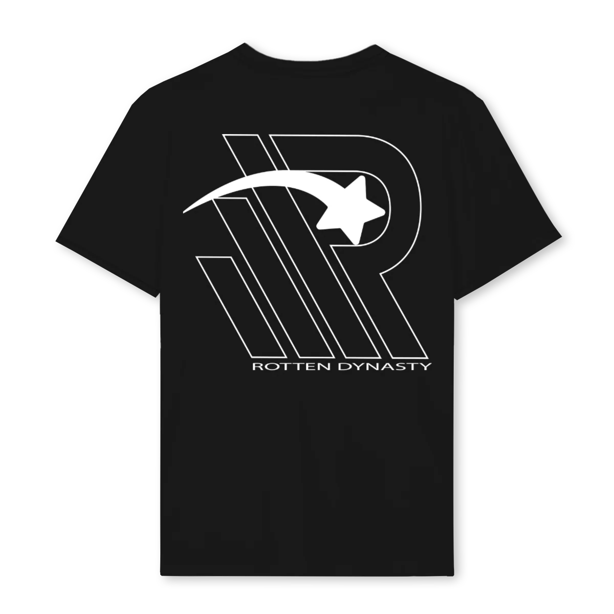 SUPRDMAIN Black Regular Tee. - Image 2