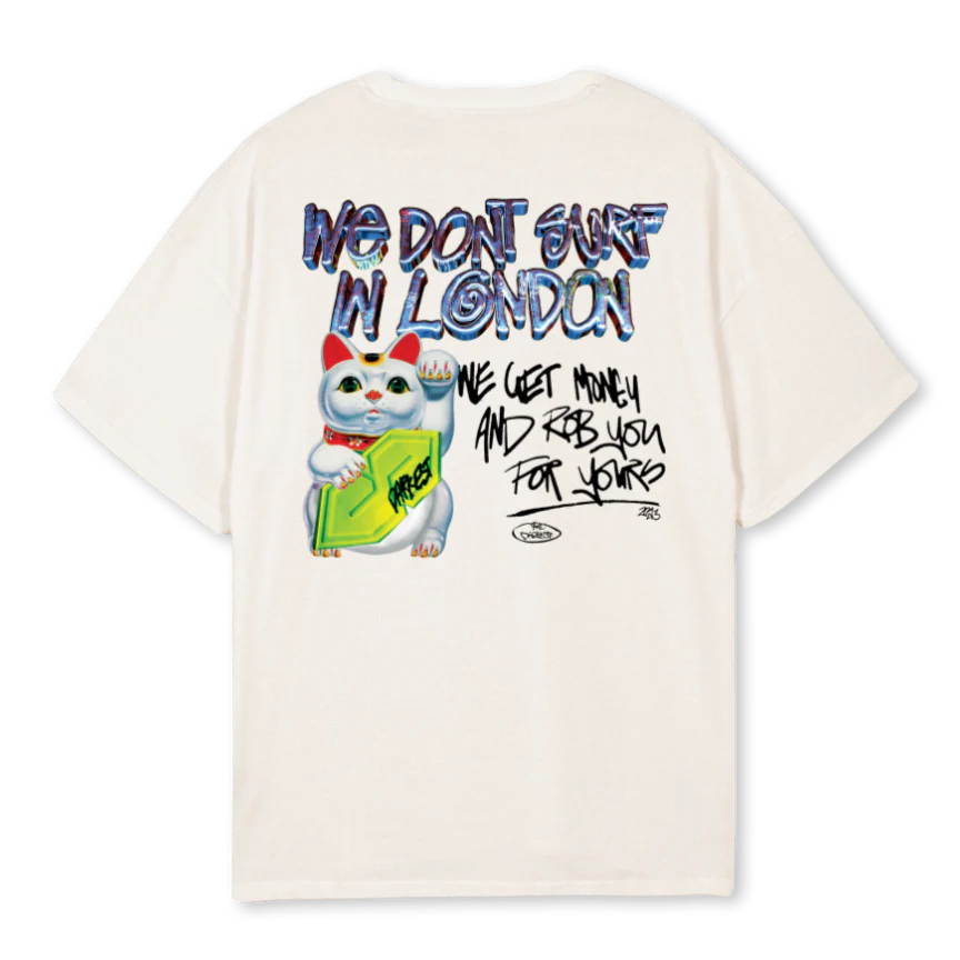 SURF KAT Vintage White Oversized Tee. - Image 2