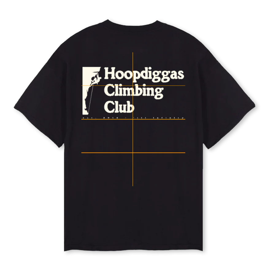 SVARTCLIMBING Black Oversized Tee. - Image 2