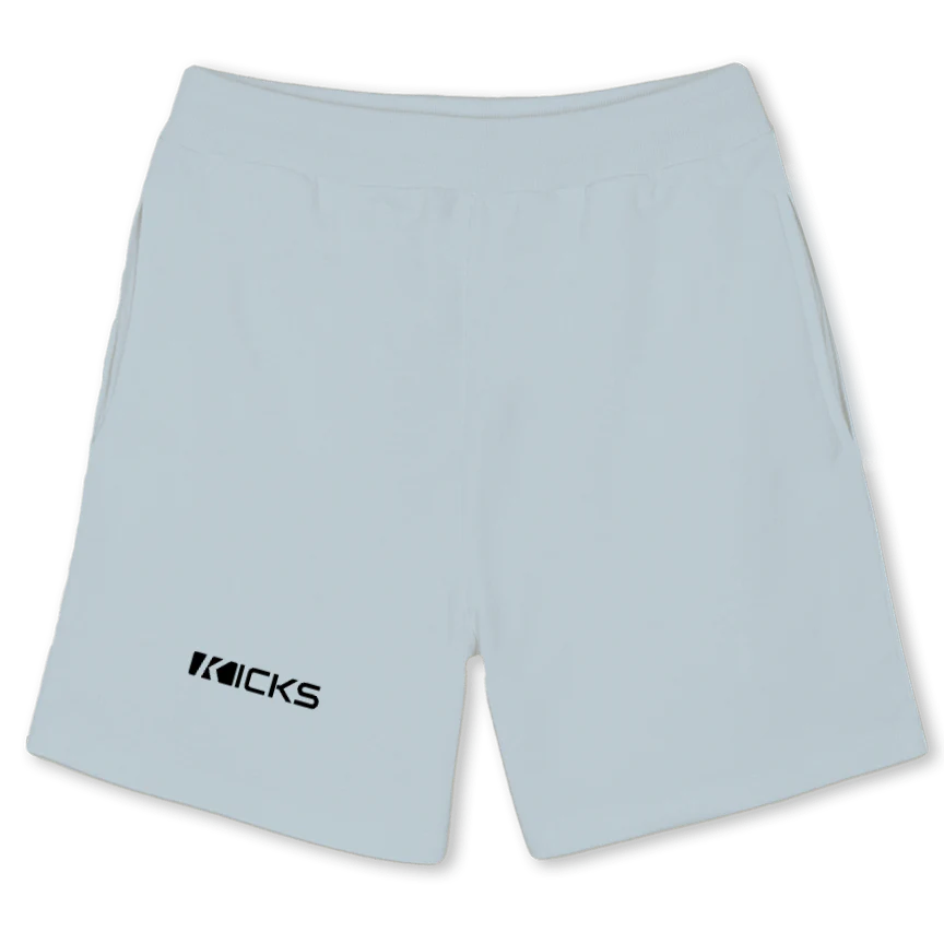 SWEATKIC Cold Blue Relaxed Sweatshorts.