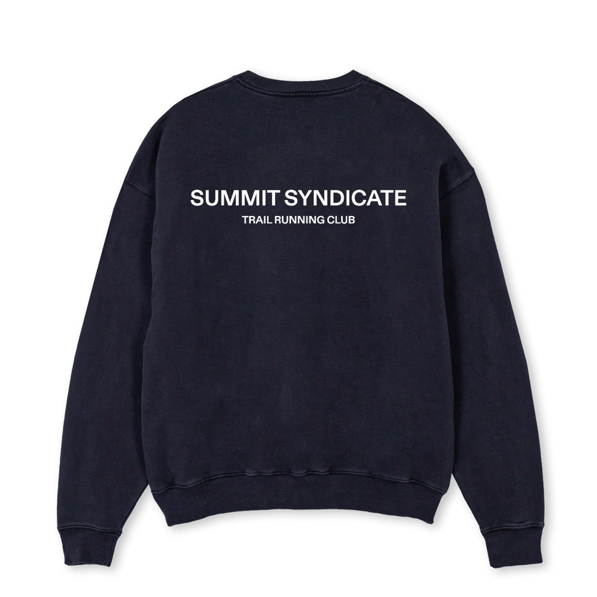 SWEATNEW Vintage Black Oversized Crewneck Sweater. - Image 2