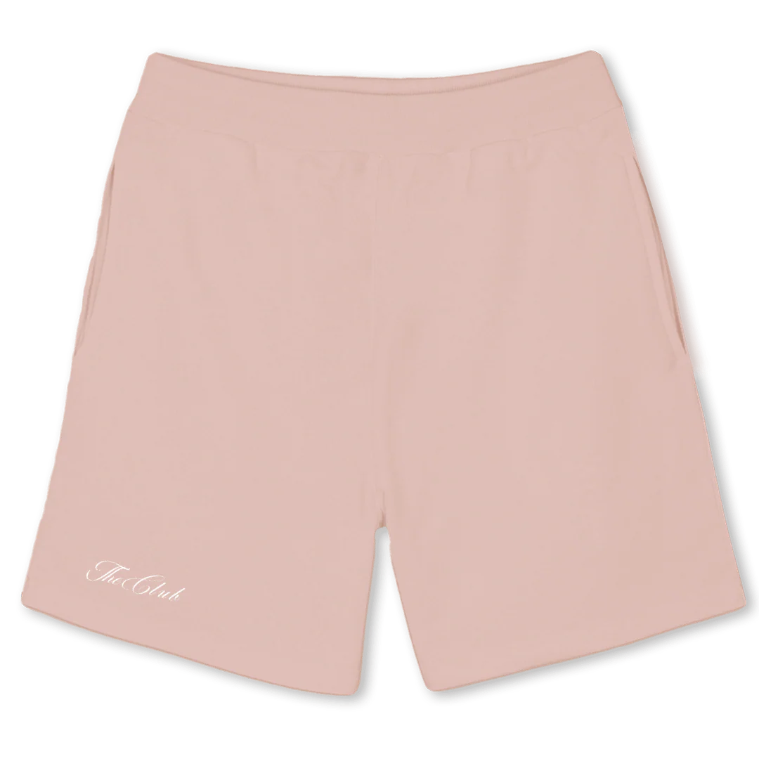 SWEATSHORT Pink Clay Relaxed Sweatshorts.