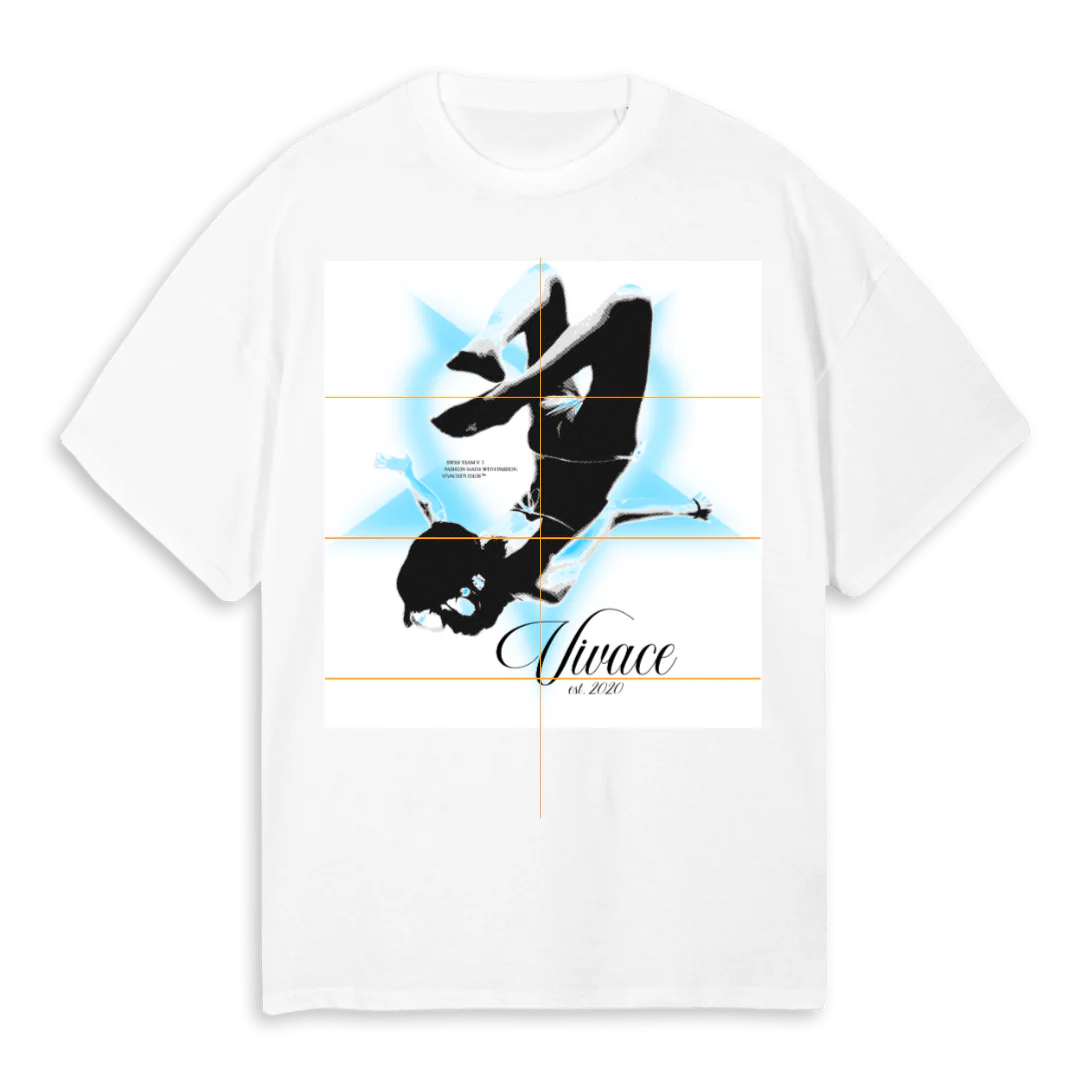SWIMTEAMMM White Oversized Tee.