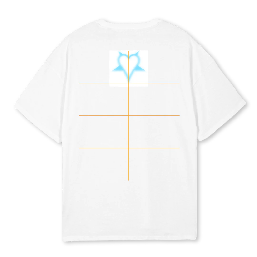SWIMTEAMMM White Oversized Tee. - Image 2