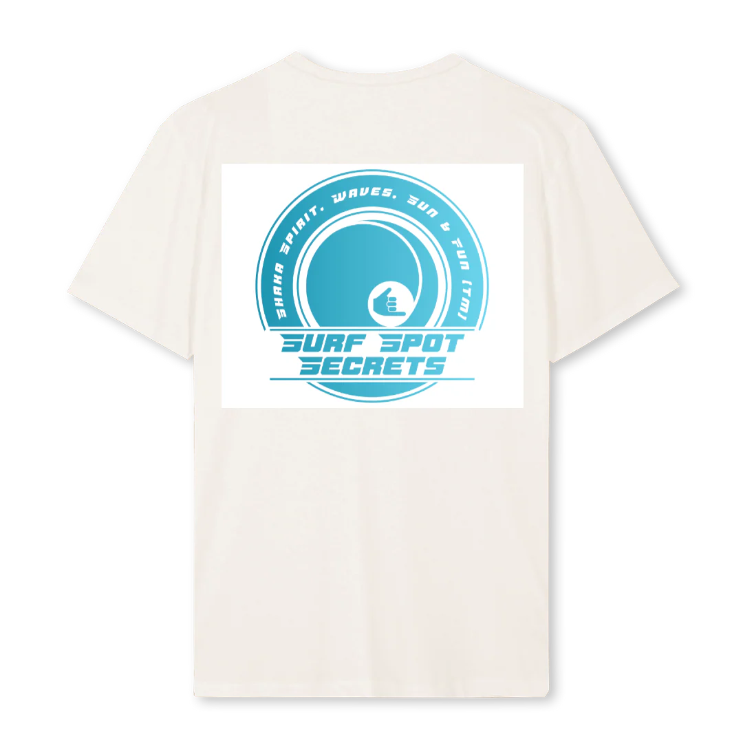 SWITHSSSBLUEWAVELOGO Vintage White Regular Tee. - Image 2