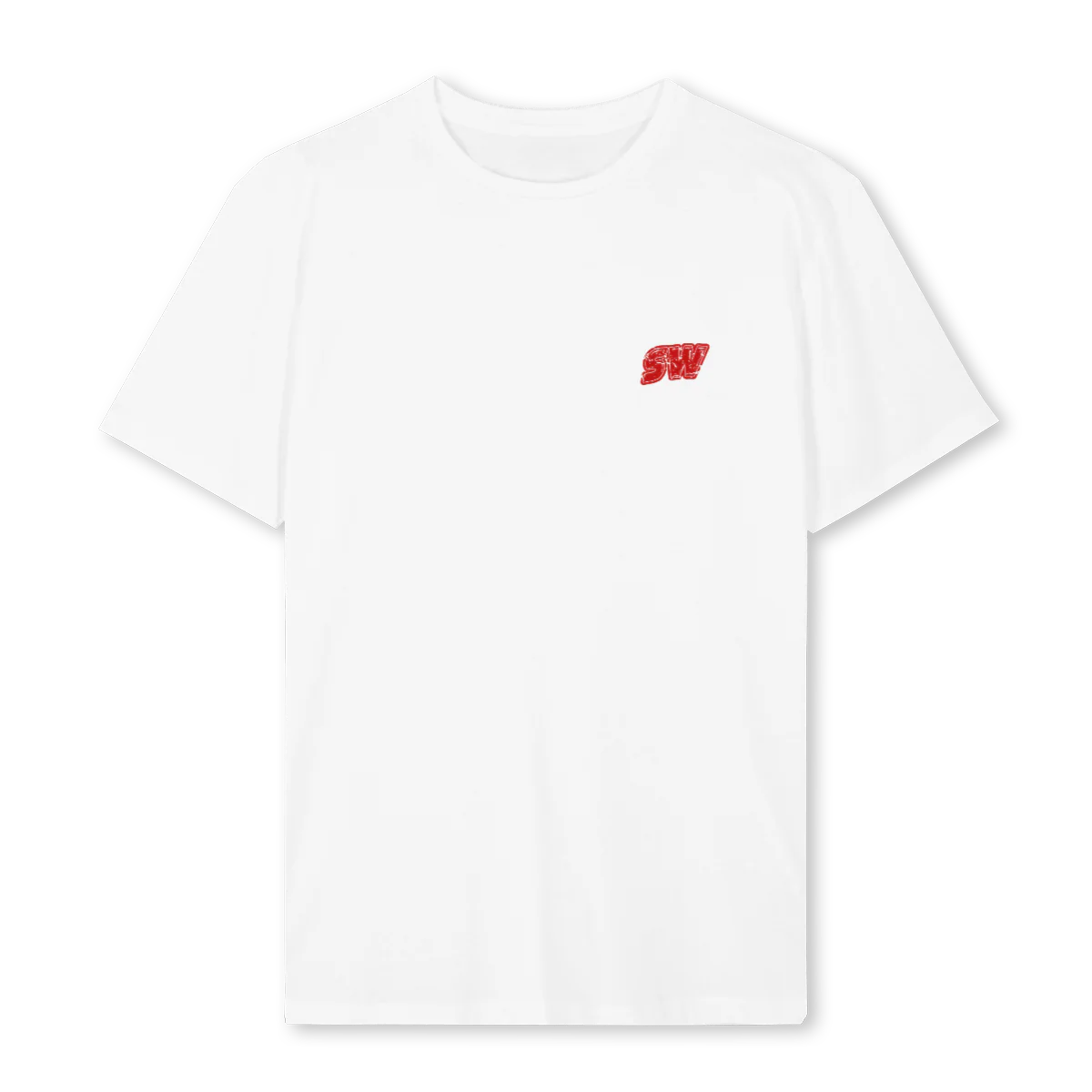 SWTOURTEERED White Regular Tee.