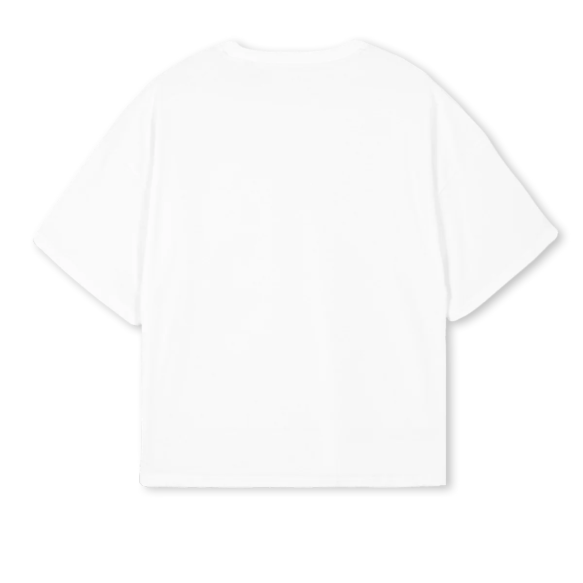 SYABLANCNOIR White Oversized Boxy Tee. - Image 2