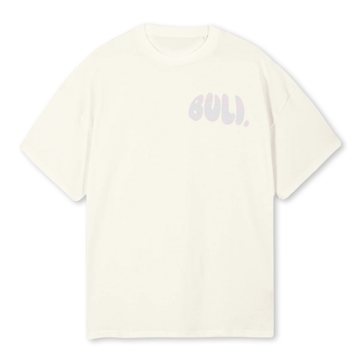 SYDÄN BLU Cream Oversized Tee.
