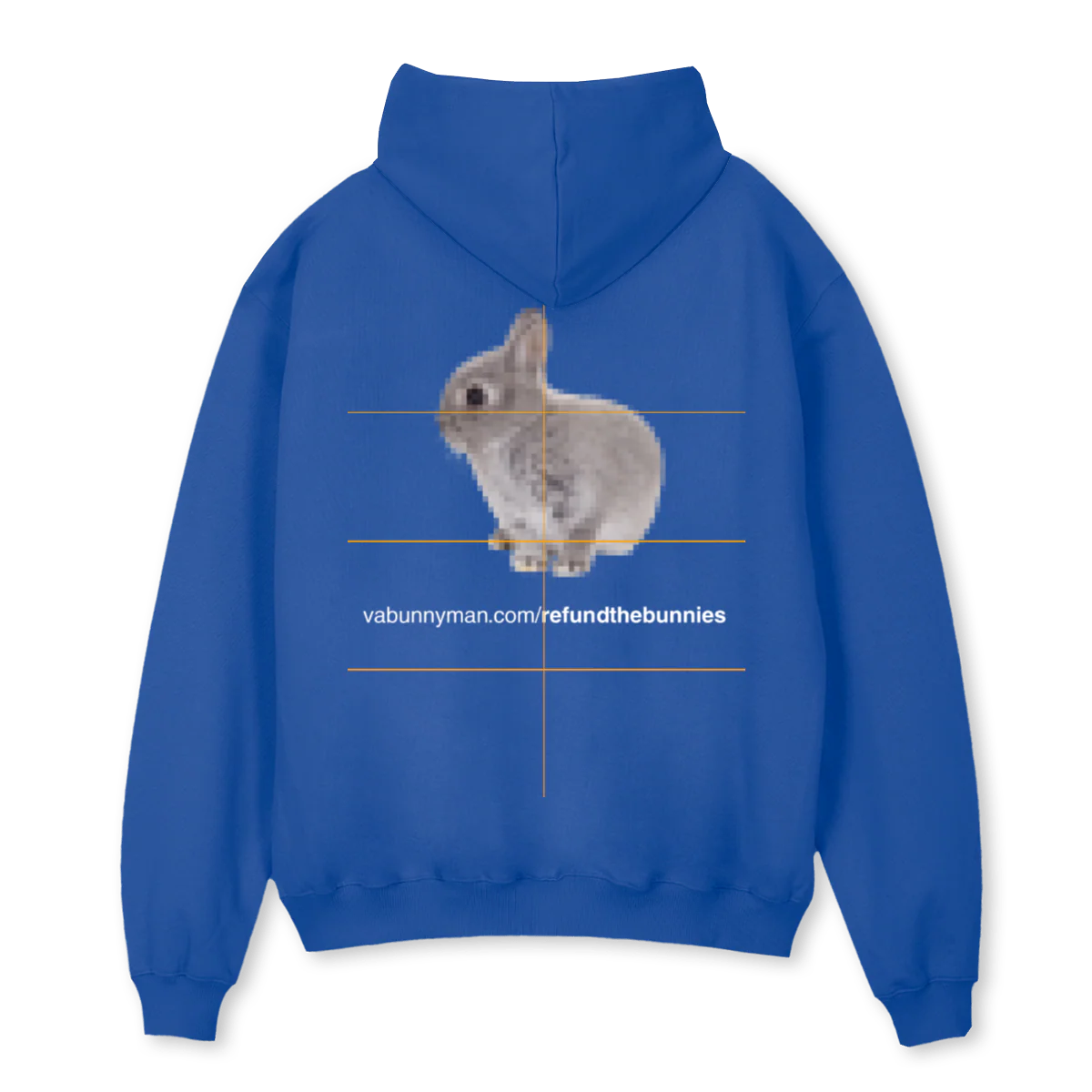 SYMPFUND Cobalt Blue Oversized Hoodie. - Image 2