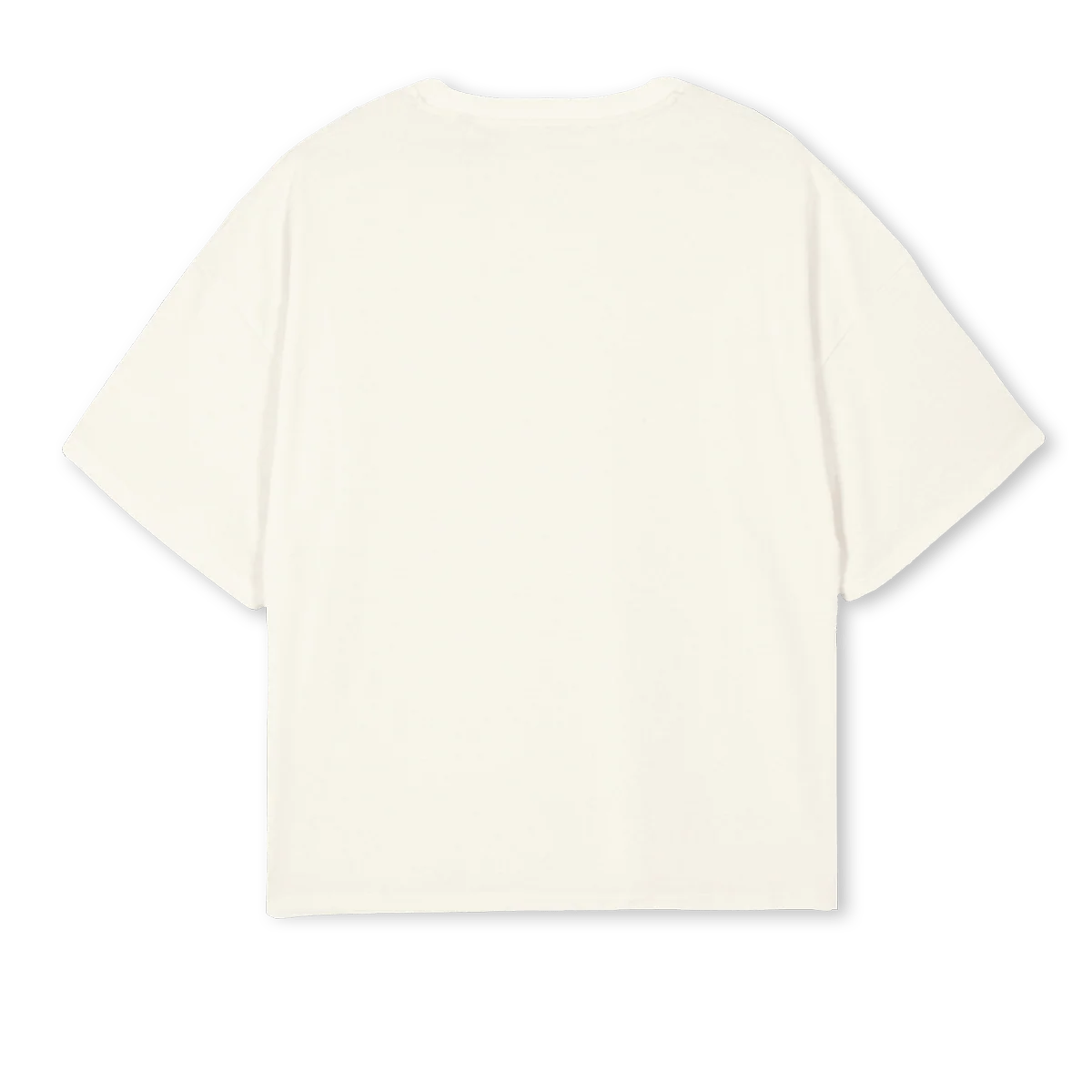 TAKE ME  Cream Oversized Boxy Tee. - Image 2