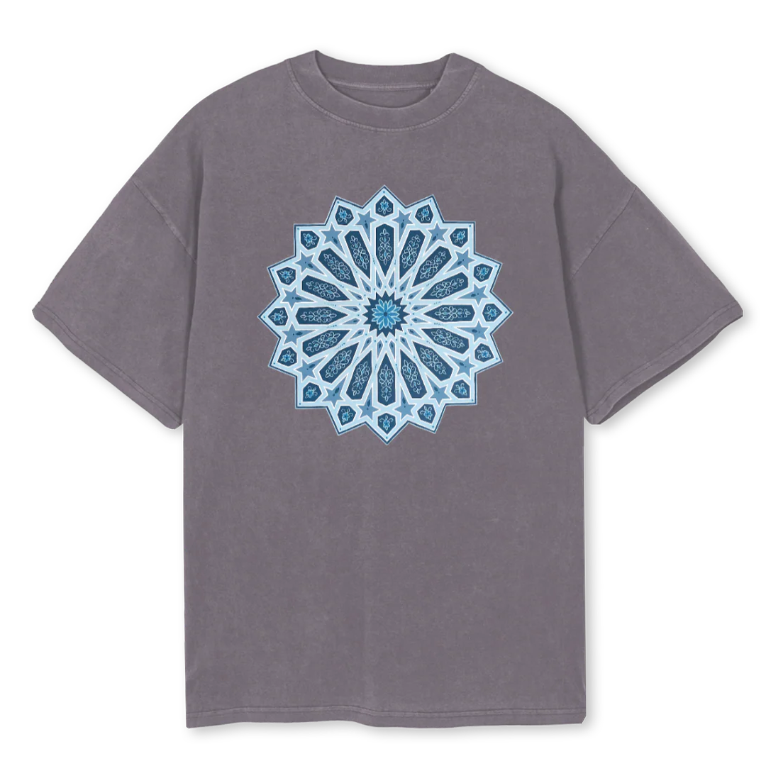 TALHAMBRA Pigment Grey Oversized Tee.