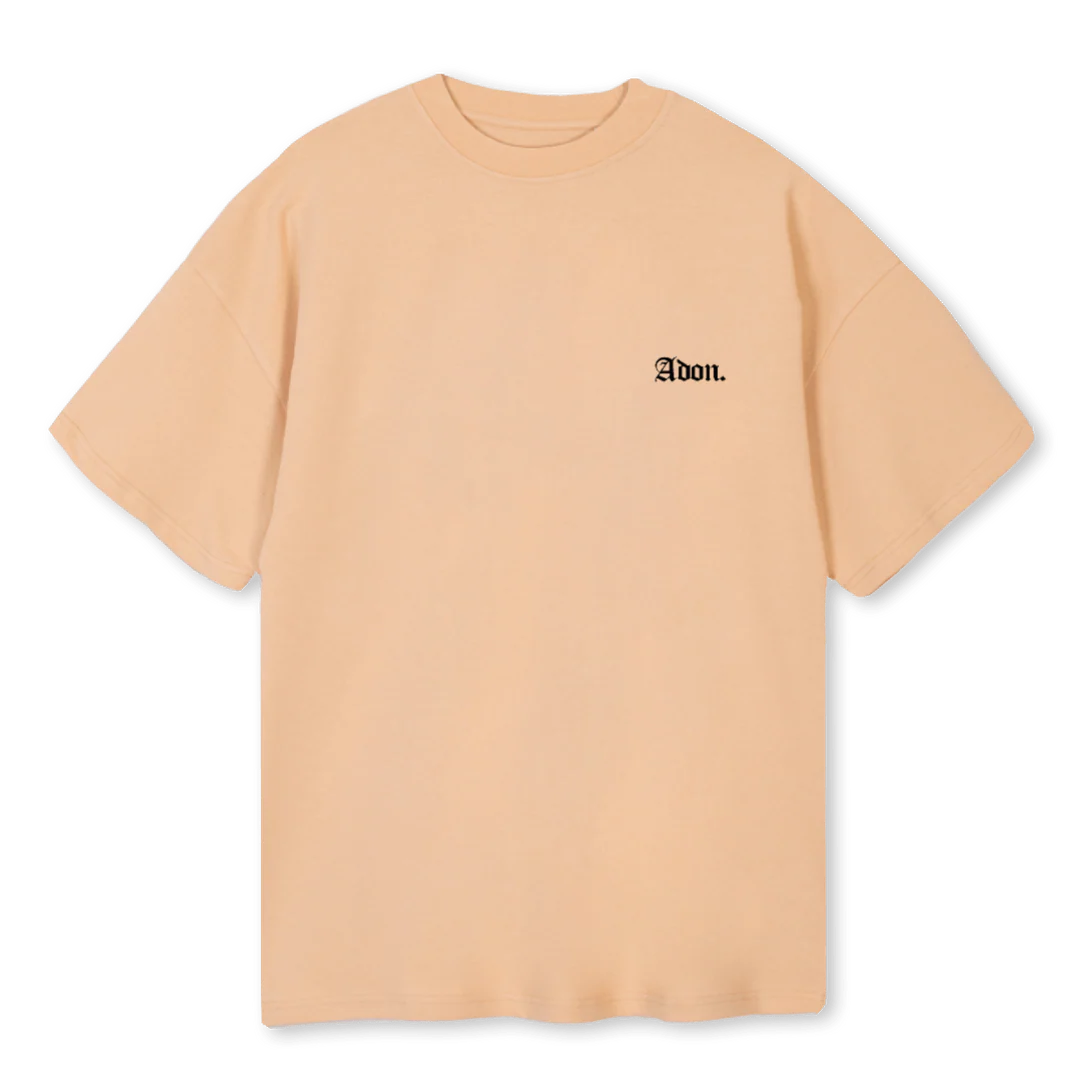 TANBLINDCOMMUNION Sand Oversized Tee.