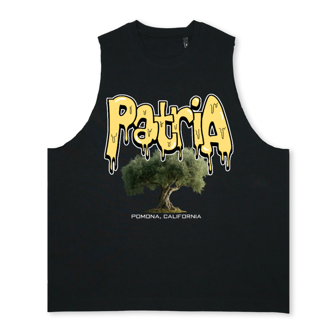 POMONAOLIVETREE_1 Deep Black Oversized Vest.