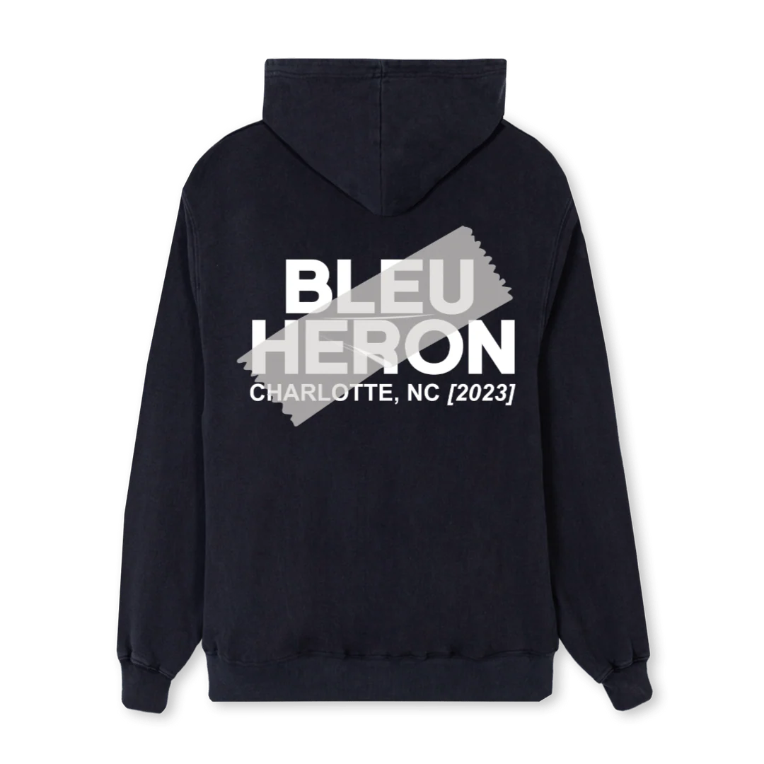 TAPE Vintage Black Regular Hoodie. - Image 2