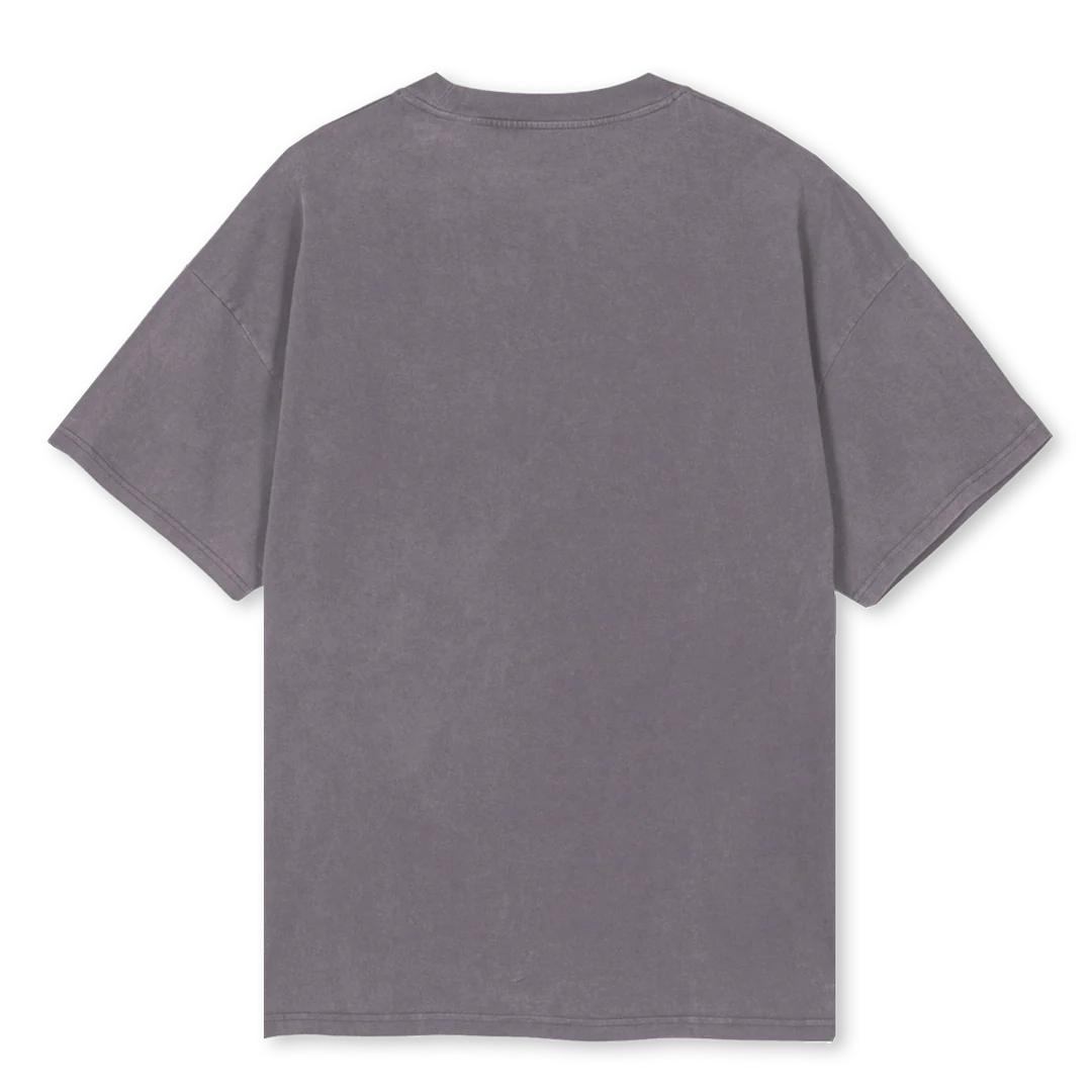 TAPETEEGREY Pigment Grey Oversized Tee. - Image 2