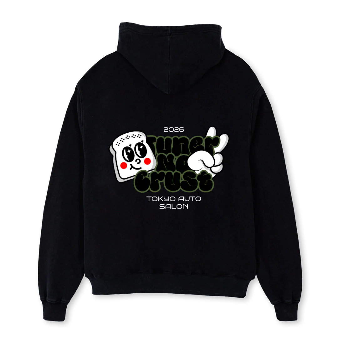 TAS Black Oversized Hoodie. - Image 2