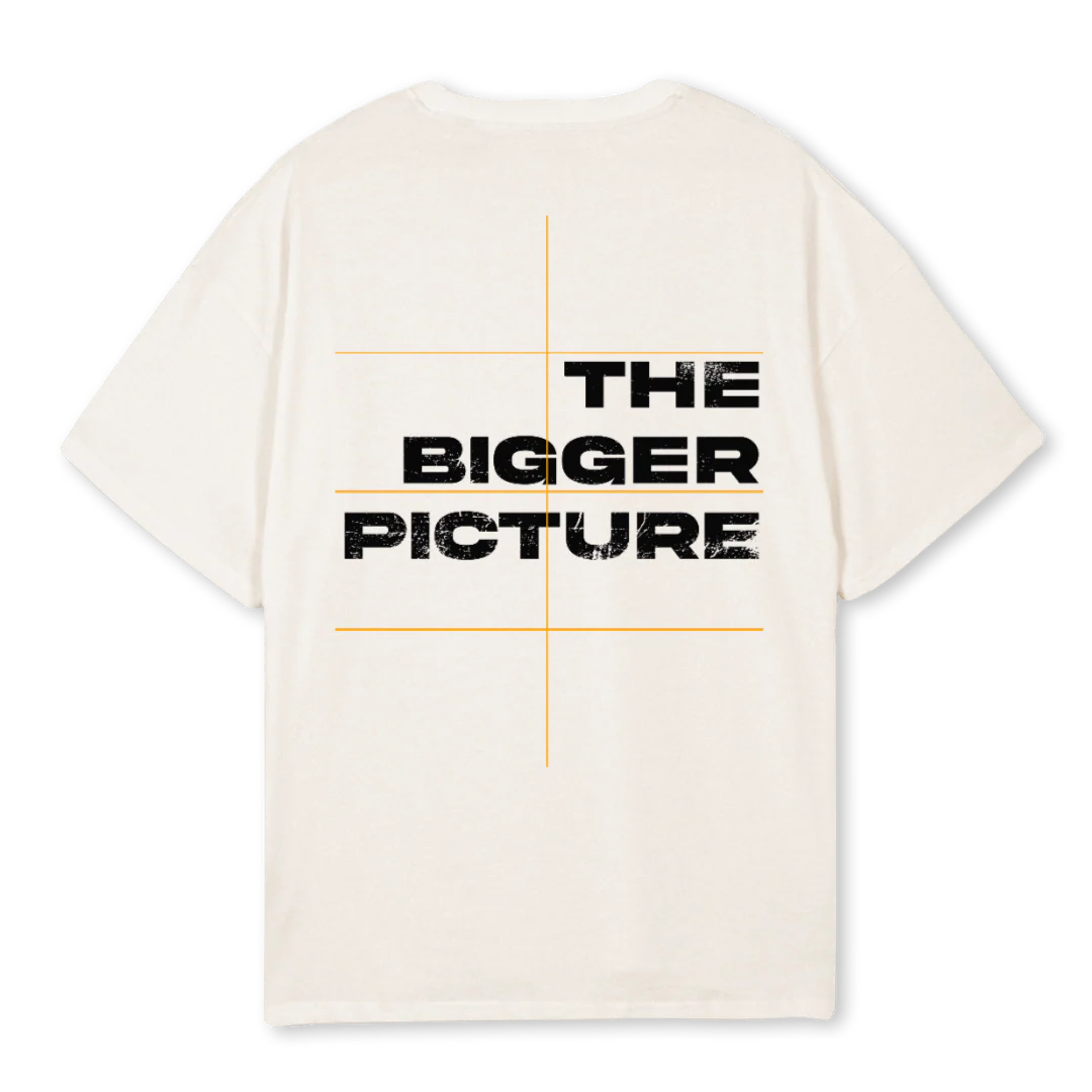 TBLACKP Vintage White Oversized Tee. - Image 2