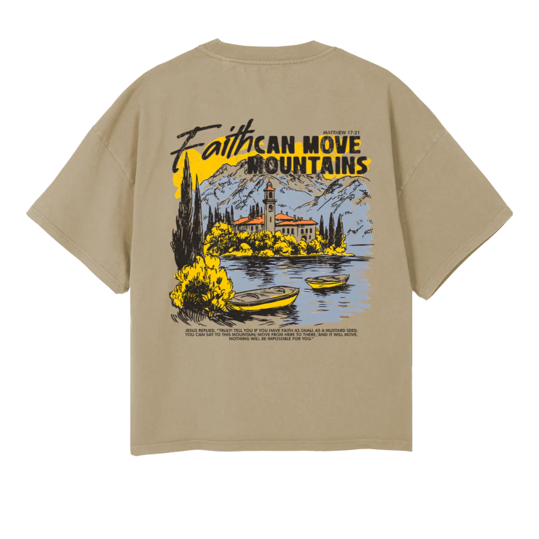 TBN FCMM Vintage Dune Oversized Boxy Tee. - Image 2